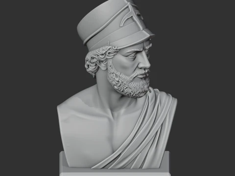 Pericles Bust 3D Model