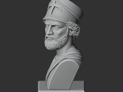 Pericles Bust 3D Model