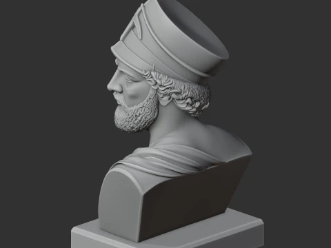 Pericles Bust 3D Model