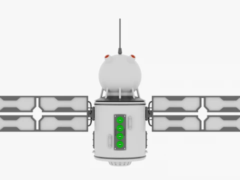 Satelita F67 Model 3D