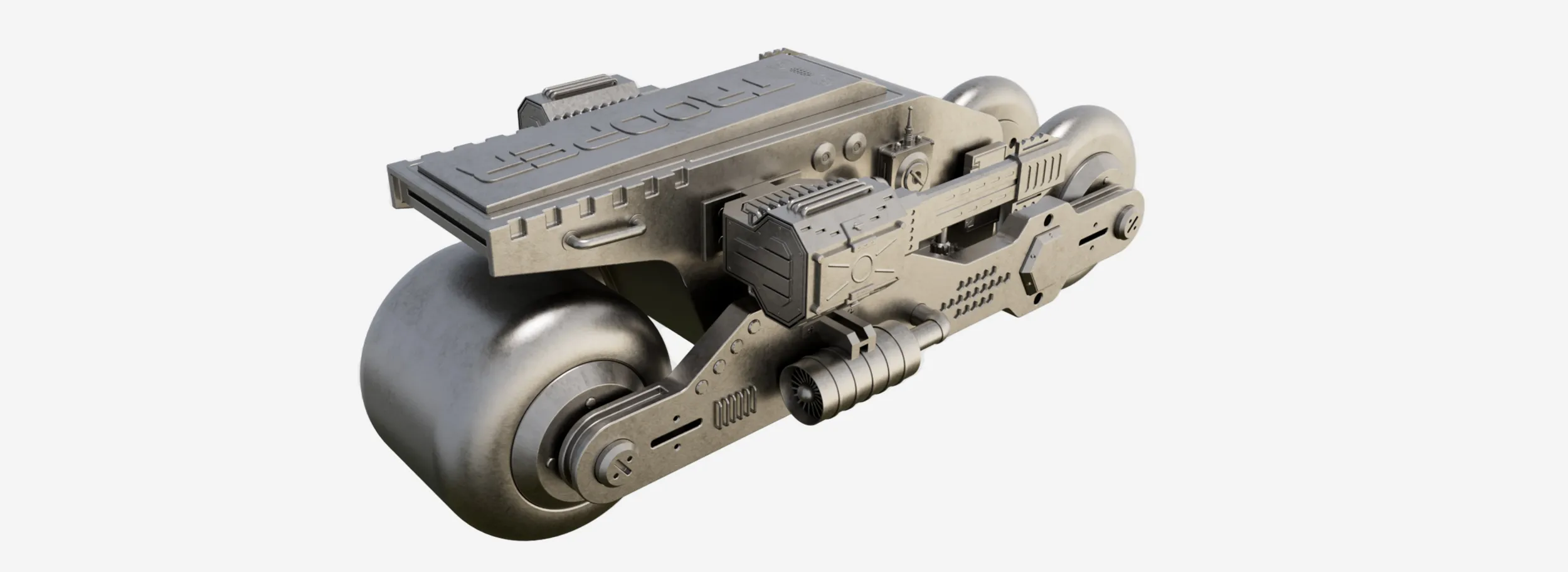 기병 전투 기계 3D 모델 .c4d .max .obj .3ds .fbx .stl .blend 