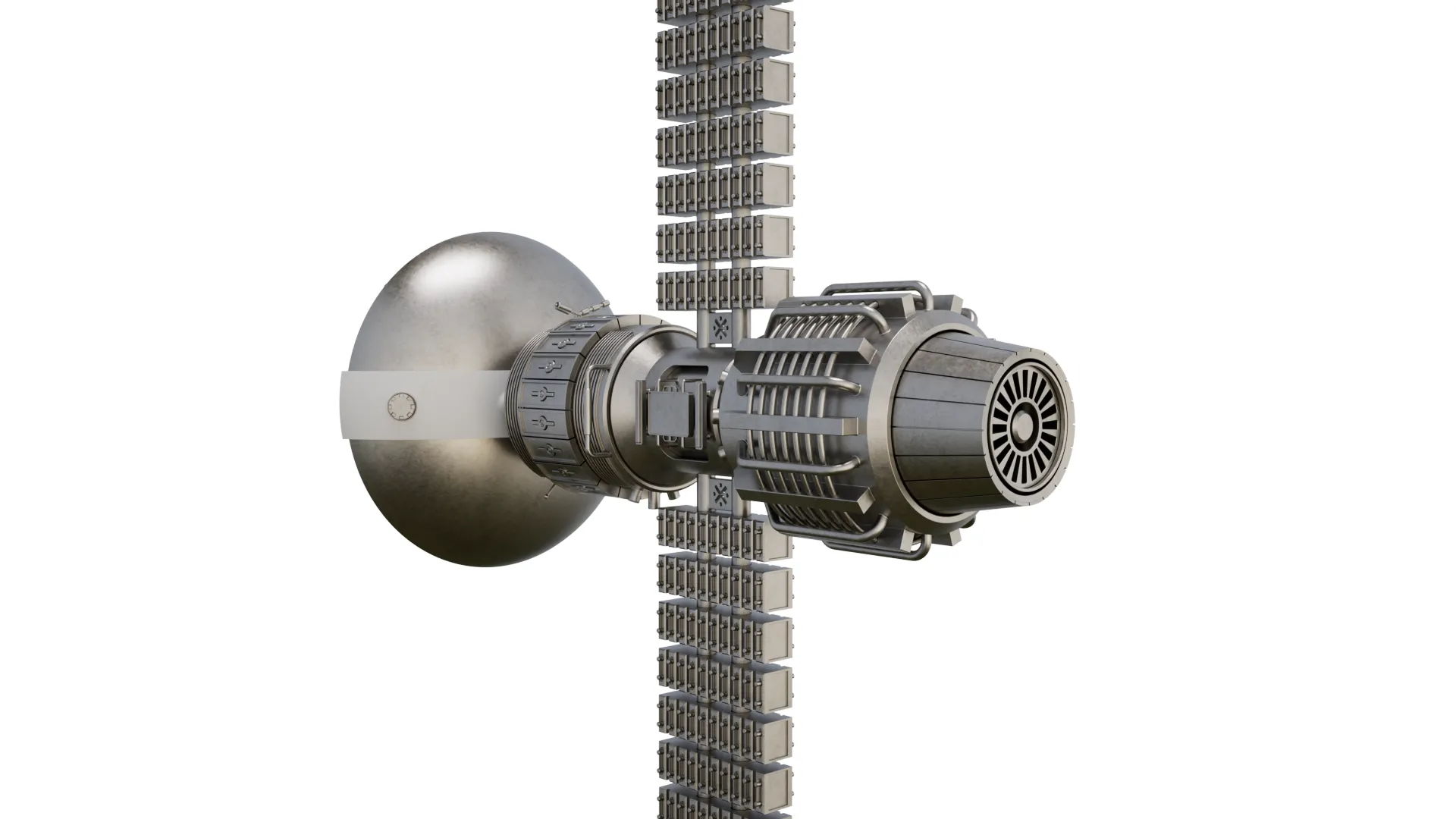 Satellite ST1 3D Model .c4d .max .obj .3ds .fbx .stl .blend