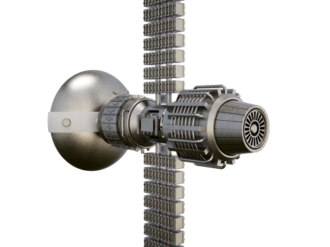 Satellite ST1 3D Model
