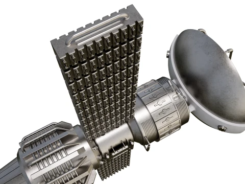 Satellite ST1 3D Model