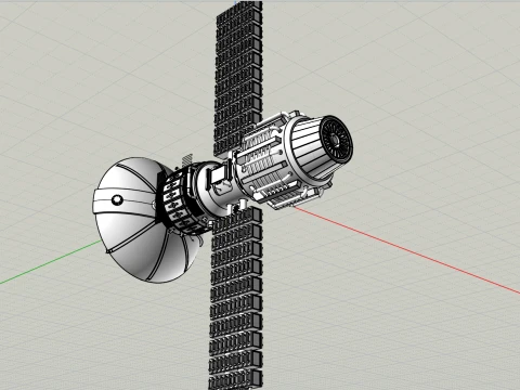 Satellite ST1 3D Model