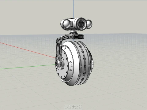 드로이드 워커 3D 모델
