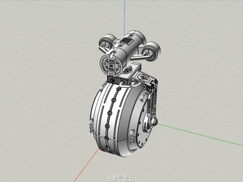 드로이드 워커 3D 모델