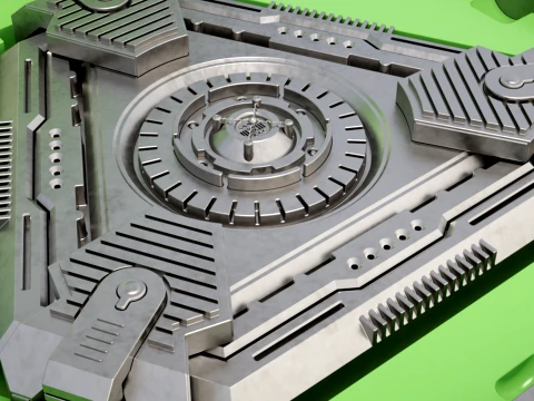 Predator Tracking System 3D Model