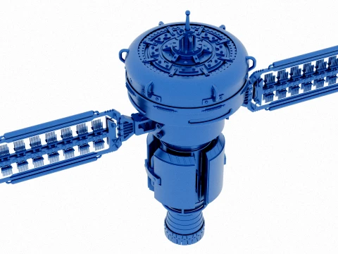 SATELLITE RDS-387 3D Model
