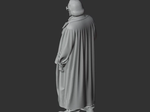 Statuetta di Alastor Moody Harry Potter Modello 3D