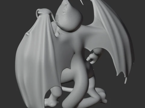 Figurine Balrog Seigneur des Anneaux Modèle 3D