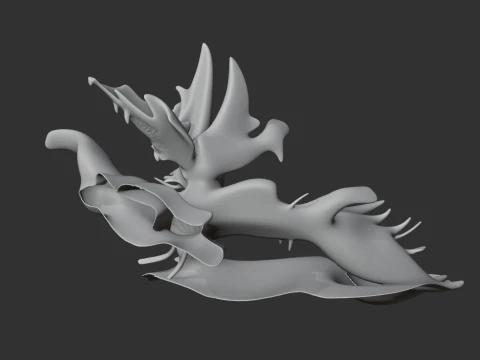 Statuetta Belial Diablo 4 Modello 3D