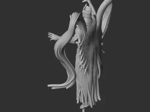 Figurina del Vescovo del Sangue Diablo 4 Modello 3D