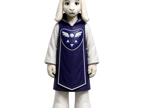 Aaron &ndash; Undertale 3D Modell