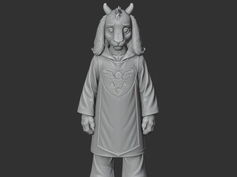 Aaron - Undertale 3D Model
