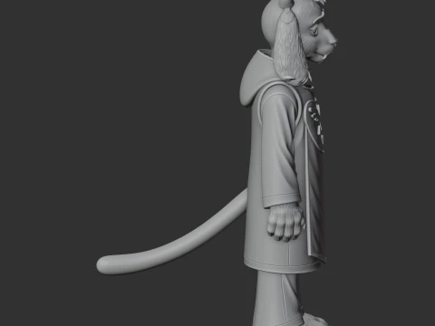 Aaron - Undertale 3D Model