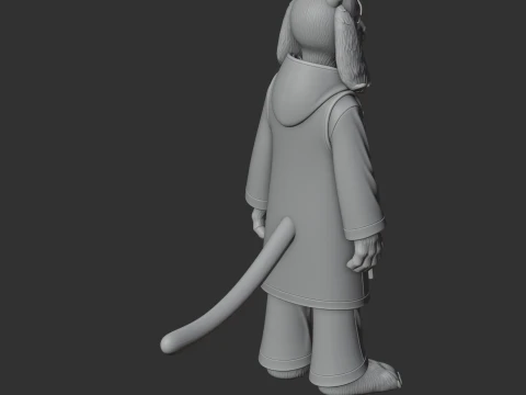 Aaron - Undertale 3D Model