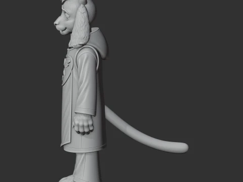 Aaron - Undertale 3D Model