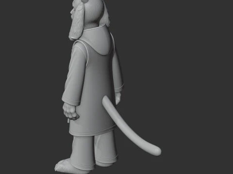 Aaron - Undertale 3D Model