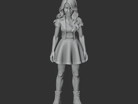 Abigail - Stardew Valley 3D Model