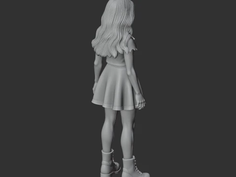 Abigail - Stardew Valley 3D Model