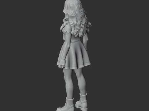 Abigail - Stardew Valley 3D Model