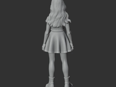 Abigail - Stardew Valley 3D Model
