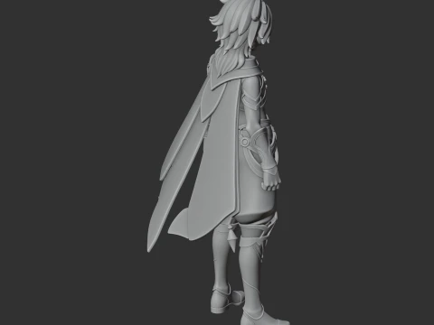 Aether - Genshin Impact 3D Model