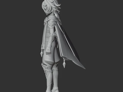 Aether - Genshin Impact 3D Model
