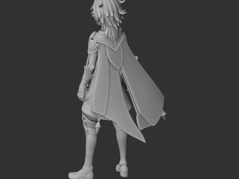 Aether - Genshin Impact 3D Model