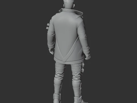 Ajay Che - Apex Legends 3D Model
