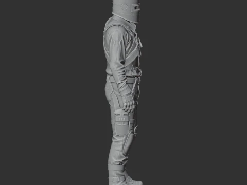 AK-47 - Rust 3D Model