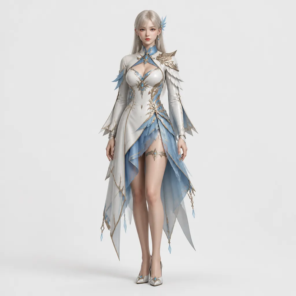 Aeromancer - Lost Ark 3D Model .c4d .max .obj .3ds .fbx .stl .blend 