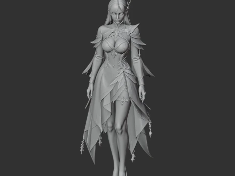Aeromancer - Lost Ark 3D Model