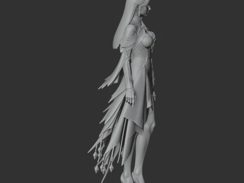 Aeromancer - Lost Ark 3D Model