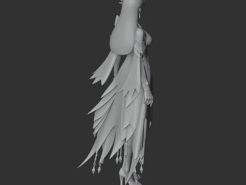 Aeromancer - Lost Ark 3D Model