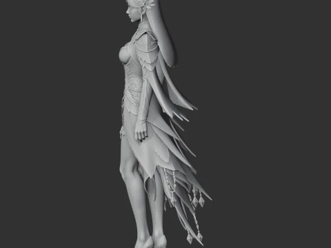 Aeromancer - Lost Ark 3D Model