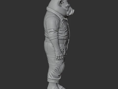 Alpha Hog - Satisfactory 3D Model