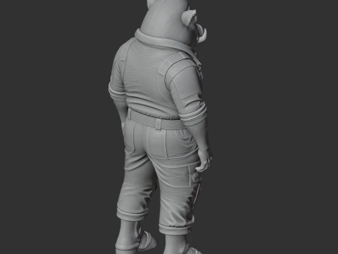 Alpha Hog - Satisfactory 3D Model