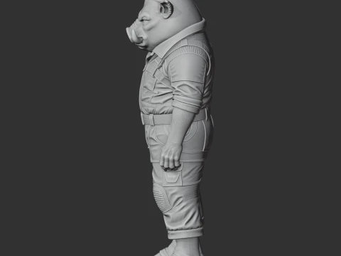 Alpha Hog - Satisfactory 3D Model