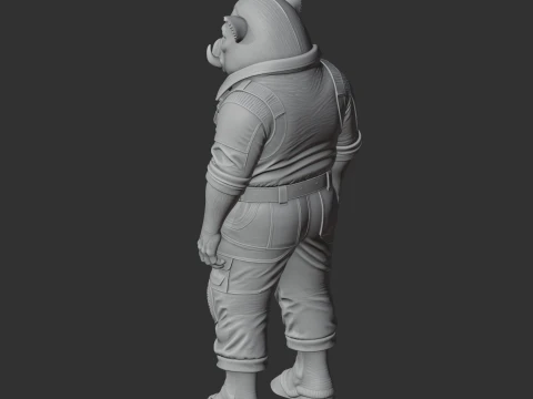 Alpha Hog - Satisfactory 3D Model