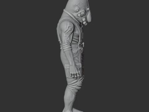 Alpha Spitter - Satisfactory 3D Model