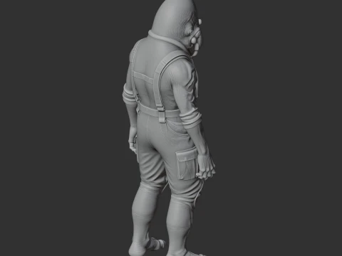 Alpha Spitter - Satisfactory 3D Model