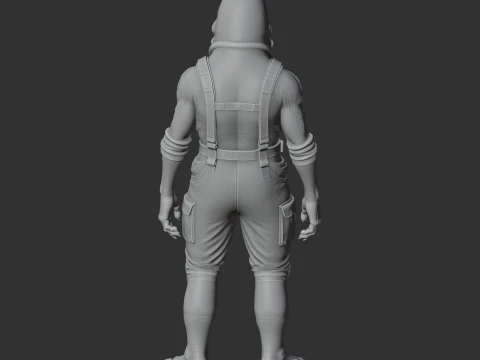 Alpha Spitter - Satisfactory 3D Model