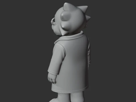 Alphys - Undertale 3D Model