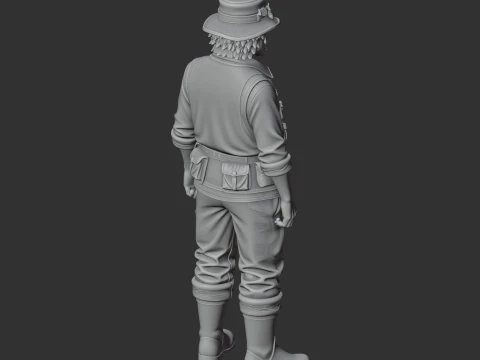 Angler - Terraria 3D Model