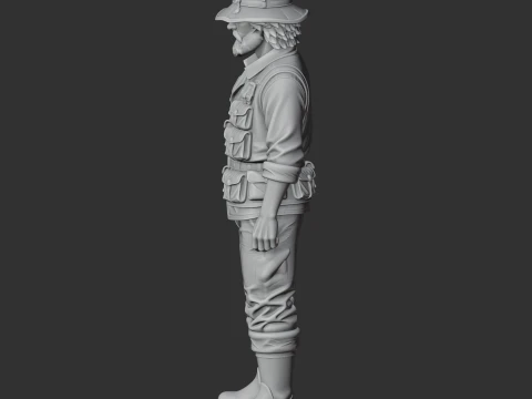 Angler - Terraria 3D Model