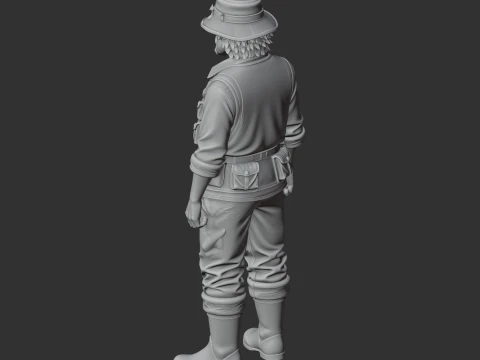 Angler - Terraria 3D Model