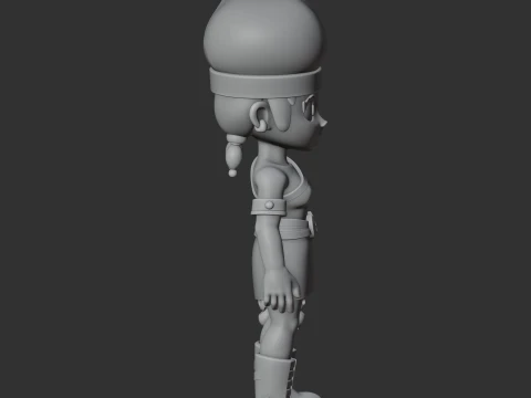 Amber - Brawl Stars 3D Model