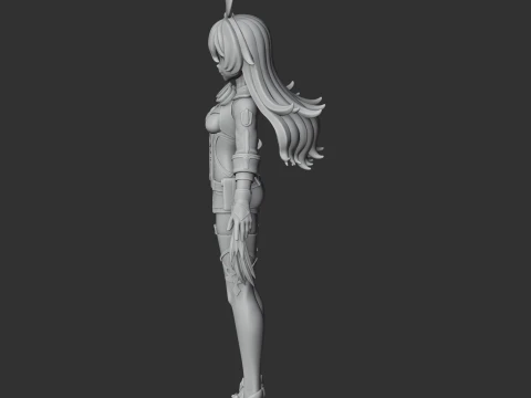 Amber - Genshin Impact 3D Model